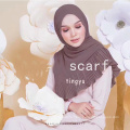 High quality Big size 180*75 cm women bubble chiffon hijab crinkle jointed scarf